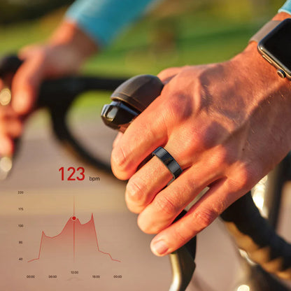 Anel Inteligente para monitorar saúde, Resistente à Água e Multi-Esportes